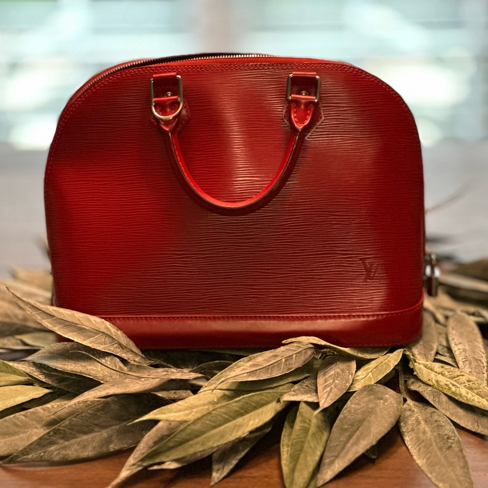 Louis Vuitton Carmin Epi Leather Alma PM Bag - Picture 2 of 13